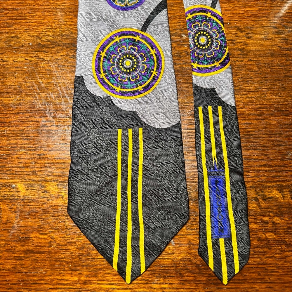 Authentic Pangborn Collection Abstract Men’s Silk Tie